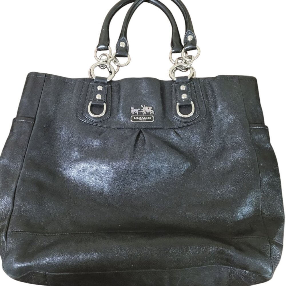 Coach Oversized Black Hobo Bag